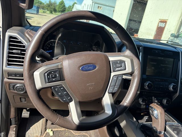 2015 White Ford F-150 King Ranch 4X4 Truck
