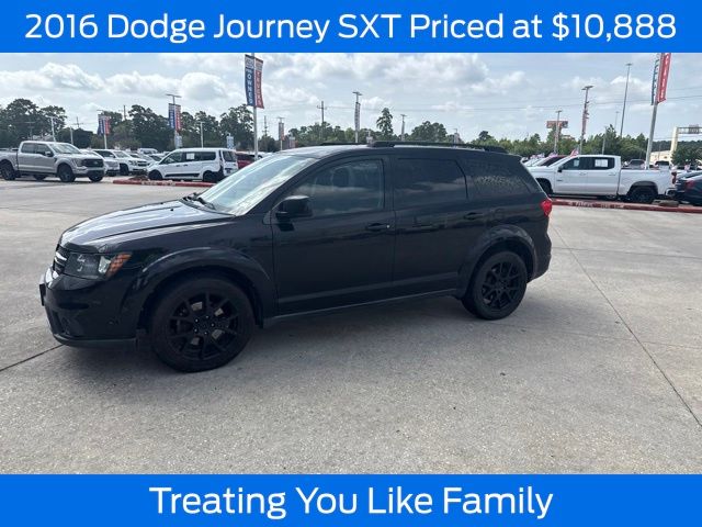 Pitch Black Clearcoat 2016 Dodge Journey SUV / Crossover Front-Wheel Drive 4-Speed Automatic