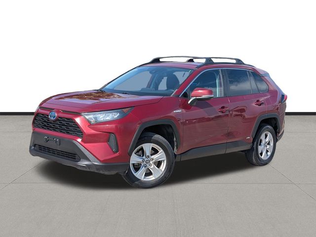 2021 Toyota RAV4 Hybrid LE Red at North Houston Mitsubishi
