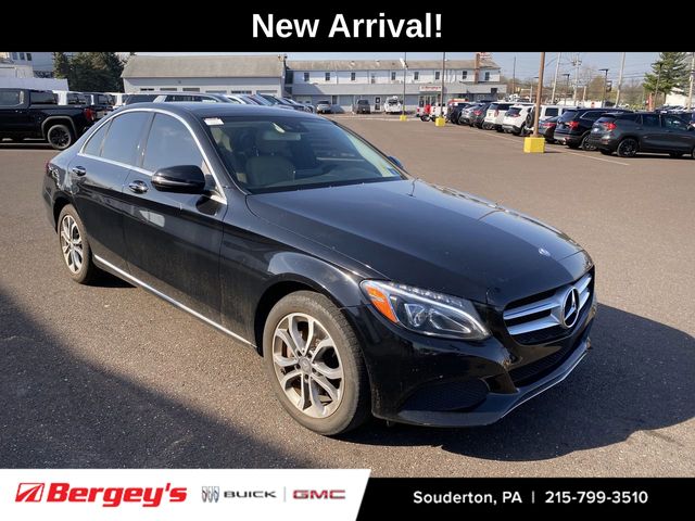 Black 2016 Mercedes-Benz C-Class C 300 4MATIC Sedan All-Wheel Drive 7-Speed Automatic
