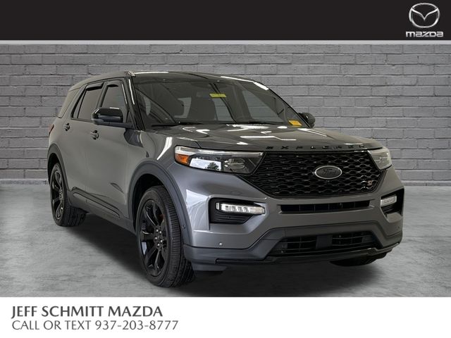 Gray Metallic 2021 Ford Explorer SUV / Crossover All-Wheel Drive Automatic