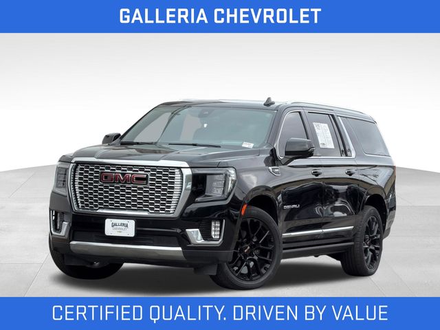 Onyx Black 2022 GMC Yukon XL SUV / Crossover Four-Wheel Drive 
