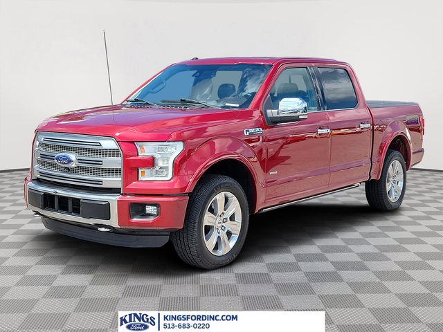 Ruby Red Metallic 2016 Ford F-150 Pickup Truck Four-Wheel Drive 6-Speed Automatic