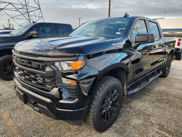 2022 Chevrolet Silverado 1500 Custom Black at Cook Ford