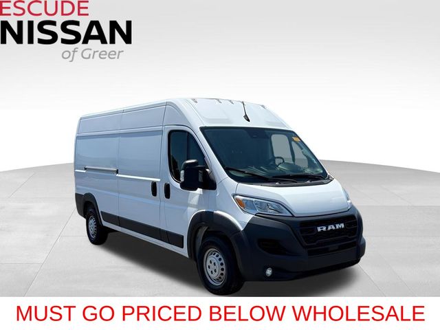 Bright White Clearcoat 2025 RAM ProMaster Van Front-Wheel Drive 9-Speed Automatic