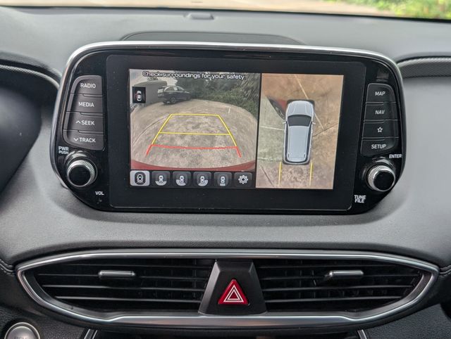 2020 Hyundai Santa Fe Limited Orange at DeMontrond Gulf Freeway