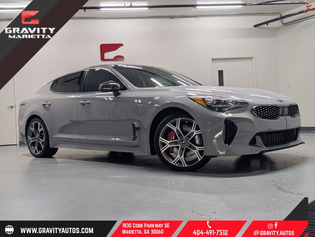 Ceramic Silver 2021 Kia Stinger Sedan Rear-Wheel Drive 8-Speed Automatic