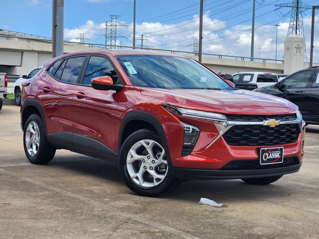 2024 Chevrolet Trax LS Red at Classic Elite Chevrolet Sugar Land