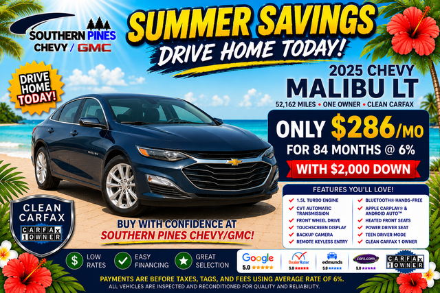 Used 2025 Chevrolet Malibu Sedan