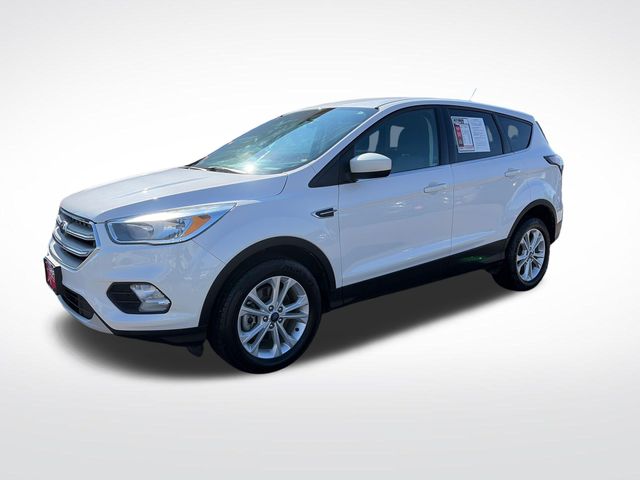 White Platinum Clearcoat Metallic 2017 Ford Escape SUV / Crossover All-Wheel Drive 6-Speed Automatic