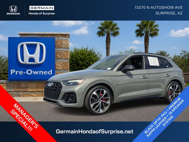 Chronos Gray Metallic 2024 Audi SQ5 SUV / Crossover All-Wheel Drive 8-Speed Automatic