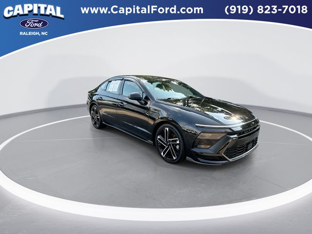 Used 2025 Black Hyundai N Line image 2