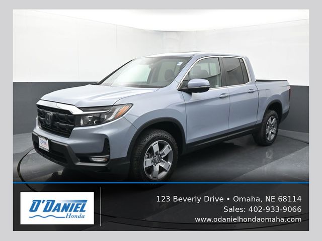 Gray 2024 Honda Ridgeline Pickup Truck All-Wheel Drive 9-Speed Automatic