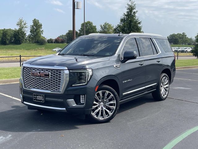 Gray (Dark Sky Metallic) 2021 GMC Yukon SUV / Crossover Four-Wheel Drive