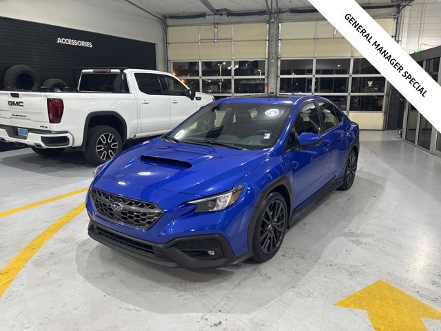 WR Blue Pearl 2024 Subaru WRX Sedan All-Wheel Drive 6-Speed Manual