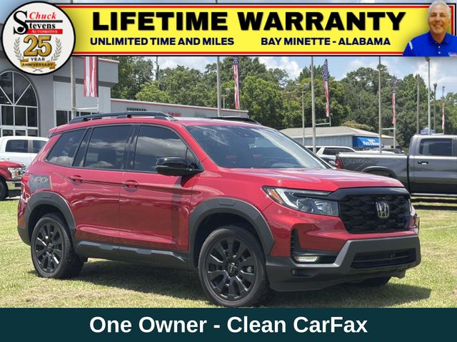 Red 2022 Honda Passport SUV / Crossover All-Wheel Drive 9-Speed Automatic