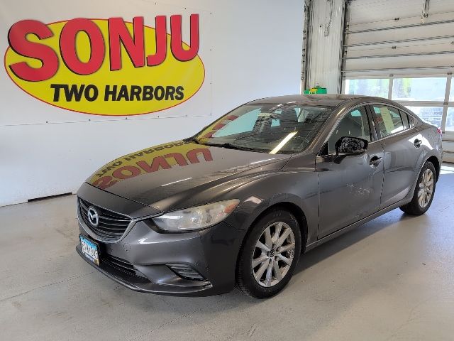 Machine Gray Metallic 2017 Mazda MAZDA6 Sport Sedan FWD Sedan Front-Wheel Drive 6-Speed Automatic