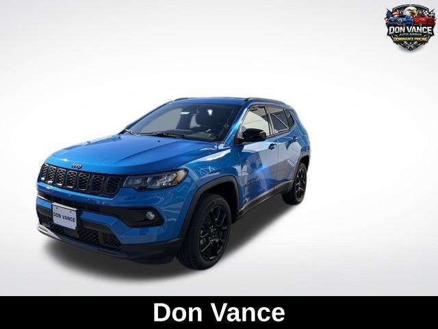 Hydro Blue Pearlcoat 2026 Jeep Compass Latitude 4WD SUV / Crossover Four-Wheel Drive 8-Speed Automatic