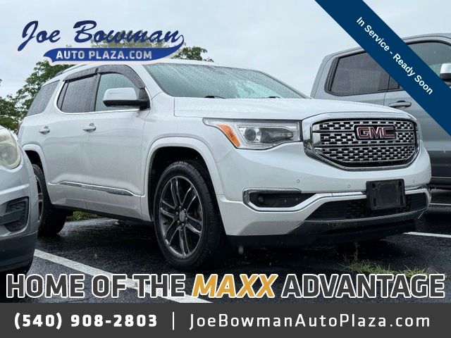 White Frost Tricoat 2018 GMC Acadia SUV / Crossover Four-Wheel Drive 6-Speed Automatic