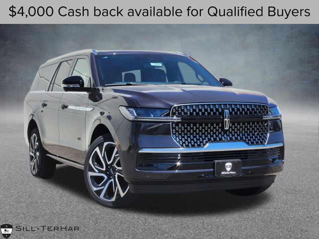 Starlight Gray Premium Colorant 2026 Lincoln Navigator SUV / Crossover Four-Wheel Drive Automatic