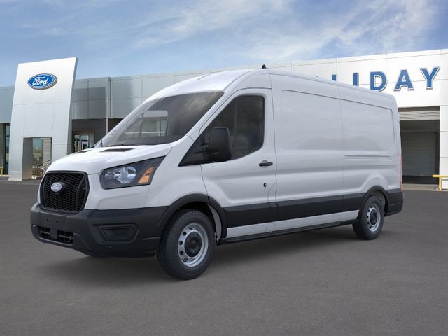 Oxford White 2026 Ford Transit Cargo 250 Medium Roof LB RWD Van Rear-Wheel Drive