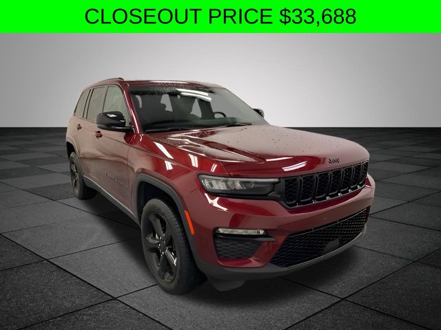 Velvet Red Pearlcoat 2024 Jeep Grand Cherokee SUV / Crossover Four-Wheel Drive 8-Speed Automatic