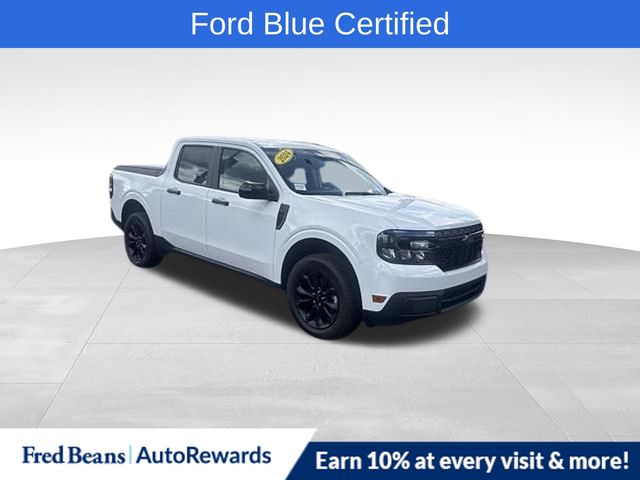 Oxford White 2024 Ford Maverick Pickup Truck Front-Wheel Drive Continuously Variable Transmission