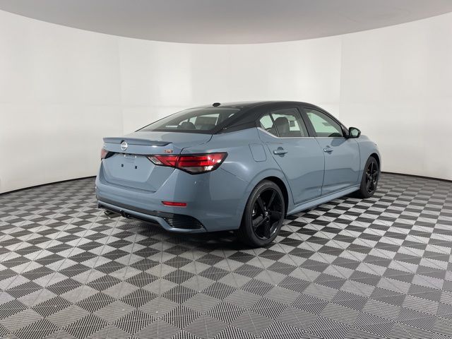 2025 Atlantic Gray Metallic/Super Black Nissan Sentra SR FWD Sedan