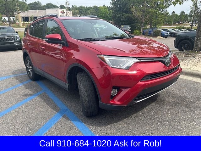 Barcelona Red Metallic 2017 Toyota RAV4 XLE SUV / Crossover Front-Wheel Drive 6-Speed Automatic