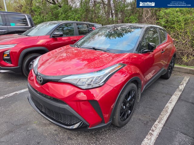 Black 2021 Toyota C-HR Nightshade FWD SUV / Crossover Front-Wheel Drive Continuously Variable Transmission