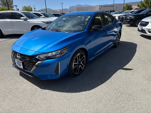 Electric Blue Metallic 2025 Nissan Sentra Sedan Front-Wheel Drive Continuously Variable Transmission