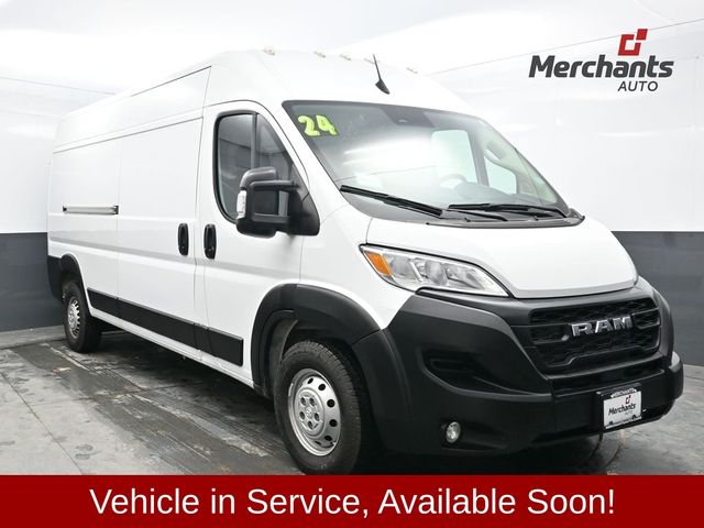 Bright White Clearcoat 2024 RAM ProMaster Van 9-Speed Automatic