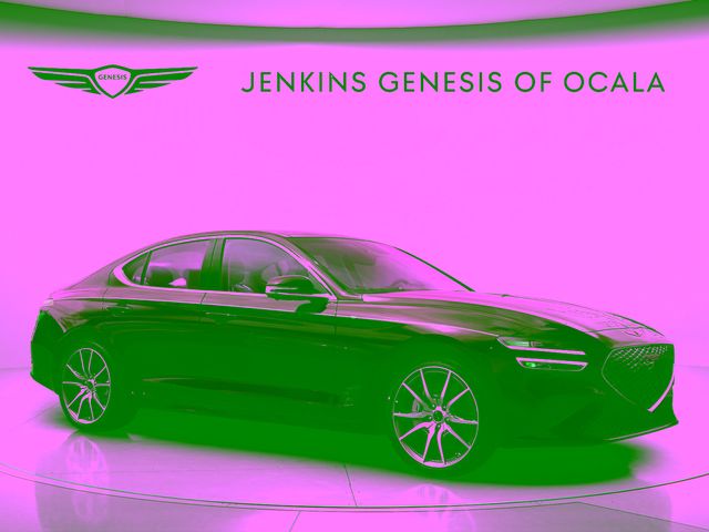 Capri Blue 2026 Genesis G70 Sedan Rear-Wheel Drive 8-Speed Automatic