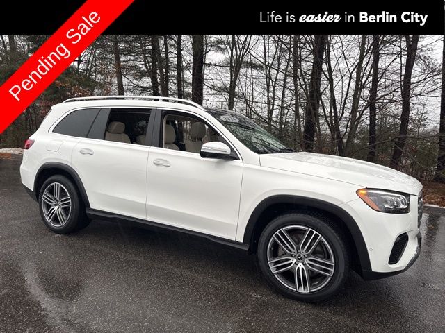 Polar White 2024 Mercedes-Benz GLS 450 4MATIC SUV / Crossover All-Wheel Drive 9-Speed Automatic