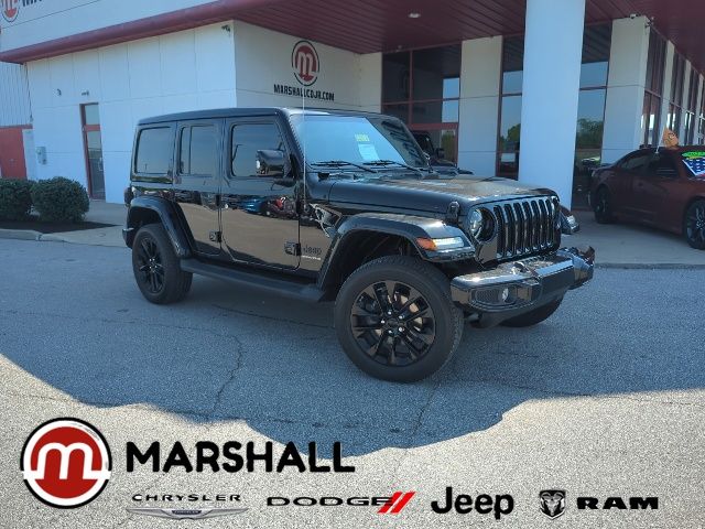 Black Clearcoat 2023 Jeep Wrangler SUV / Crossover Four-Wheel Drive 8-Speed Automatic
