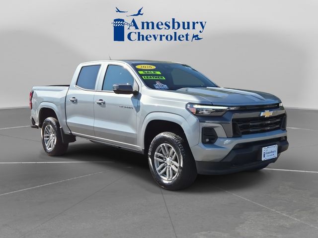 Sterling Gray Metallic 2026 Chevrolet Colorado Pickup Truck Four-Wheel Drive 8-Speed Automatic