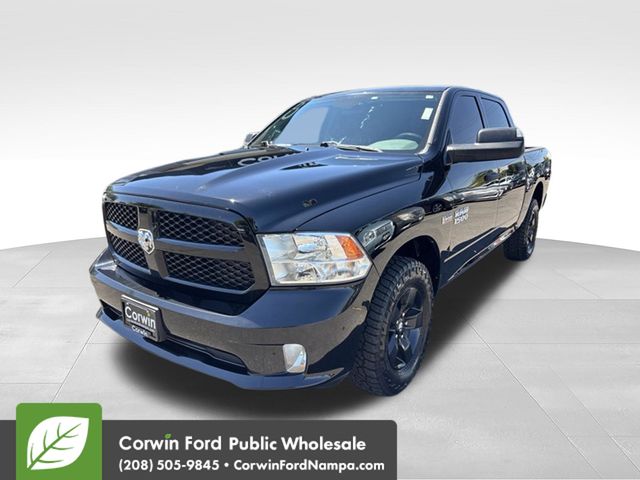 Black Clearcoat 2015 RAM 1500 Pickup Truck Four-Wheel Drive 8-Speed Automatic