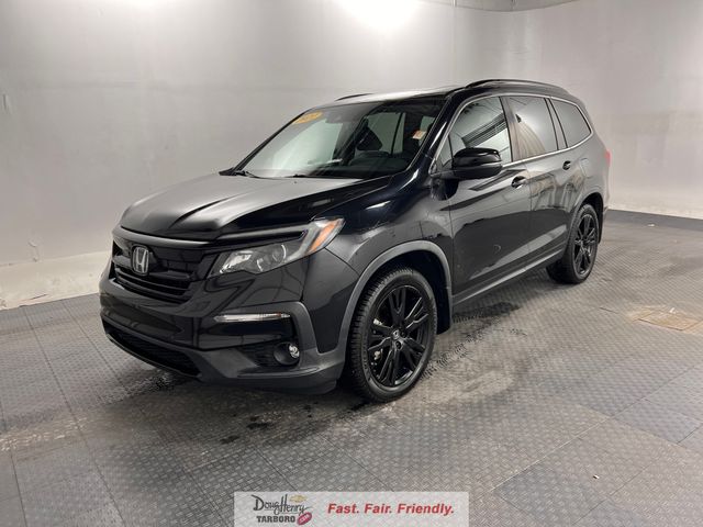 Black 2021 Honda Pilot SE FWD SUV / Crossover Front-Wheel Drive 9-Speed Automatic