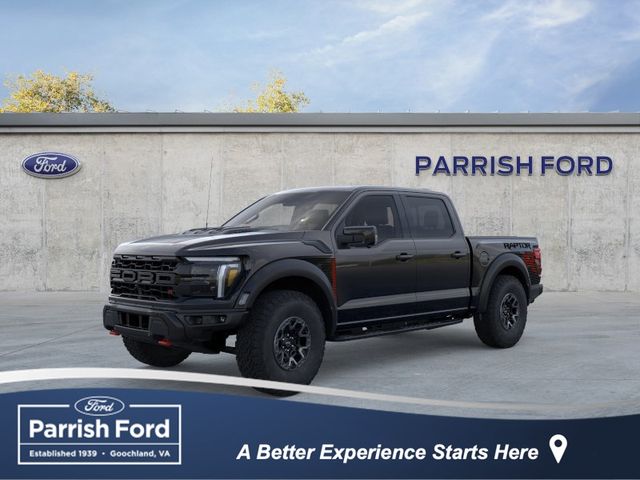 Agate Black Metallic 2026 Ford F-150 Raptor SuperCrew 4WD Pickup Truck Four-Wheel Drive Automatic