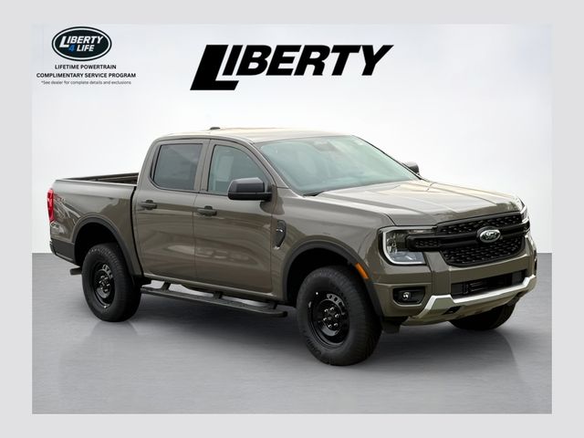 Gray 2026 Ford Ranger Pickup Truck Four-Wheel Drive Automatic
