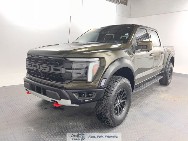 Green 2025 Ford F-150 Pickup Truck Four-Wheel Drive Automatic