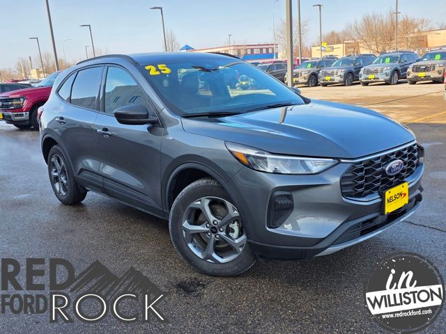 Gray Metallic 2025 Ford Escape SUV / Crossover All-Wheel Drive 8-Speed Automatic