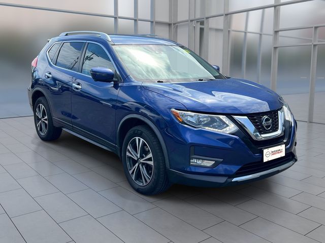 Caspian Blue Metallic 2019 Nissan Rogue SV AWD SUV / Crossover All-Wheel Drive Continuously Variable Transmission