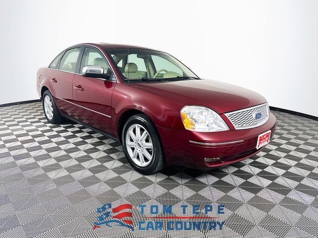 Merlot Clearcoat Metallic 2005 Ford Five Hundred Limited AWD Sedan All-Wheel Drive Continuously Variable Transmission