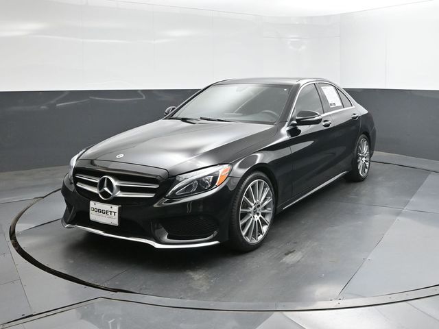 Black 2018 Mercedes-Benz C-Class C 300 Sedan RWD Sedan Rear-Wheel Drive 9-Speed Automatic