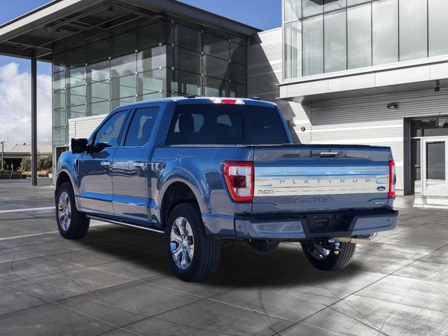 2023 Azure Gray Metallic Tri-Coat Ford F-150 Platinum 4X4 Truck