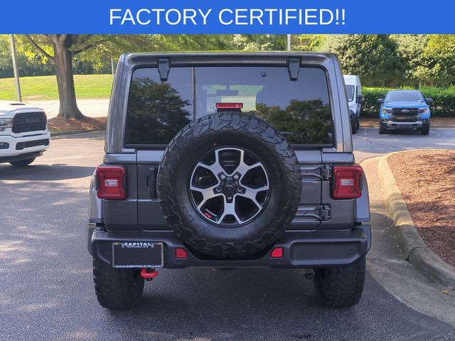 Used 2022 Gray Jeep Unlimited Rubicon image 4