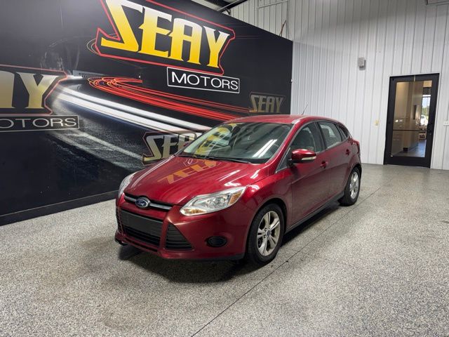 Ruby Red 2014 Ford Focus Hatchback Front-Wheel Drive 6-Speed Automatic