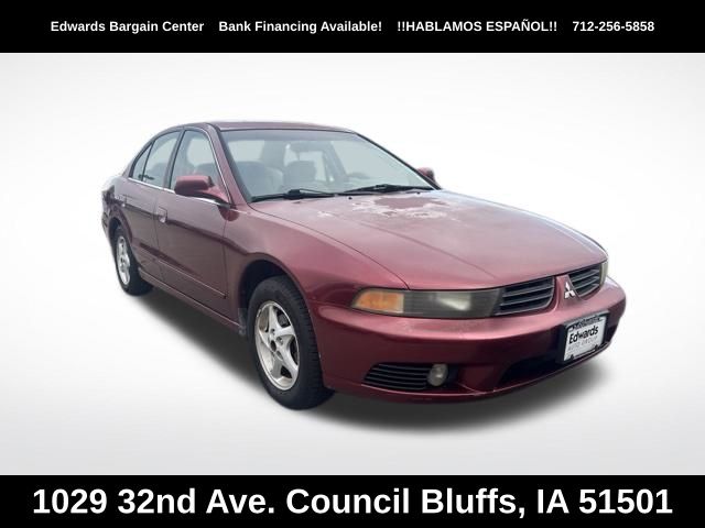 Red 2003 Mitsubishi Galant Sedan 4-Speed Automatic Overdrive