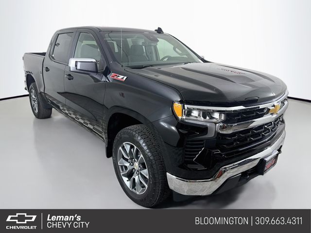 Black 2026 Chevrolet Silverado 1500 Pickup Truck Four-Wheel Drive Automatic